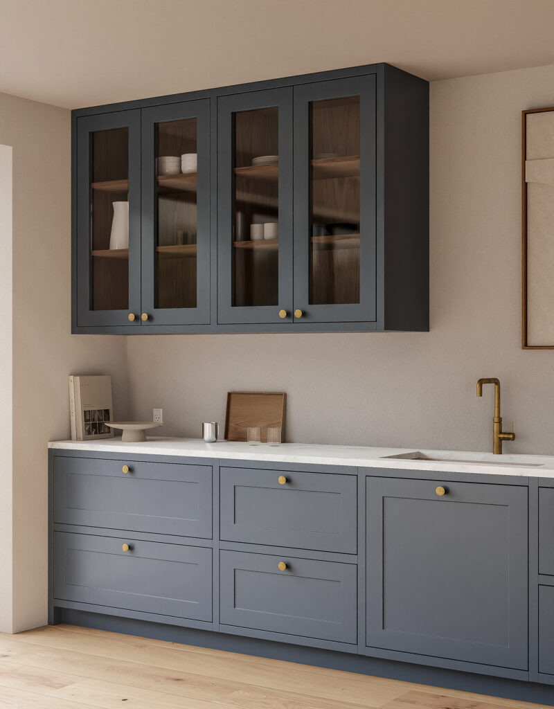 Snedkerkøkken på specialmål i modellen shaker