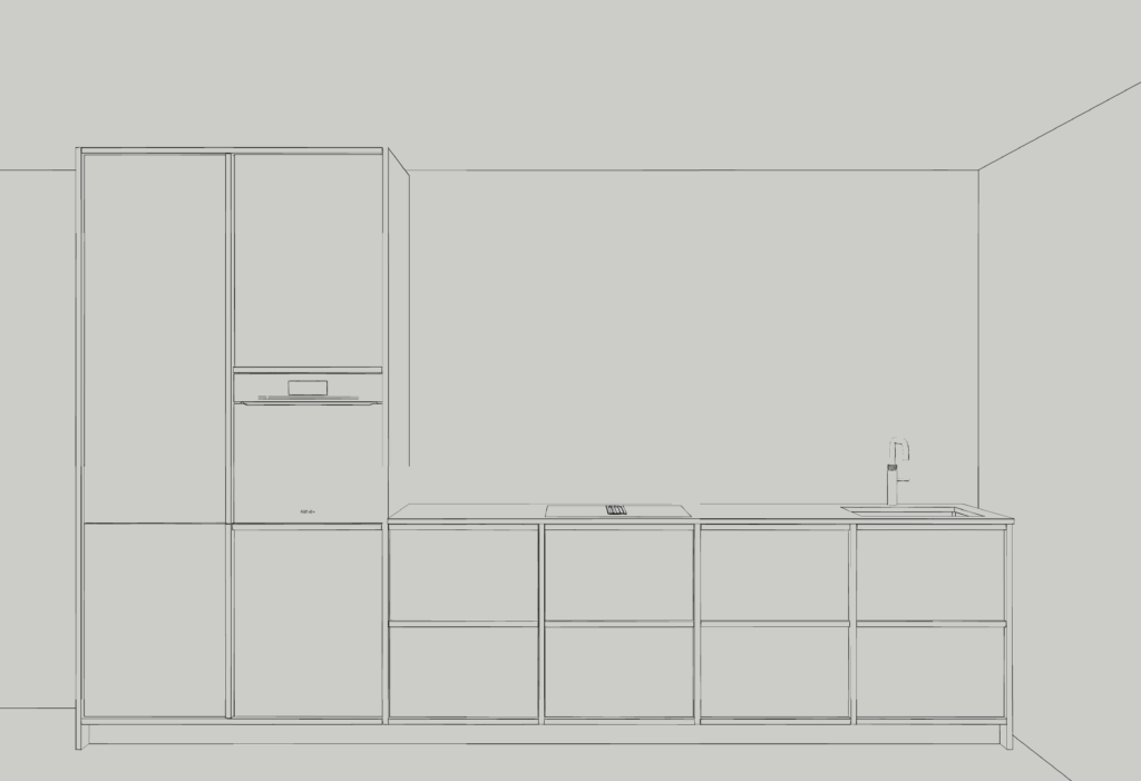 Snedkerkøkken på mål i egetræ